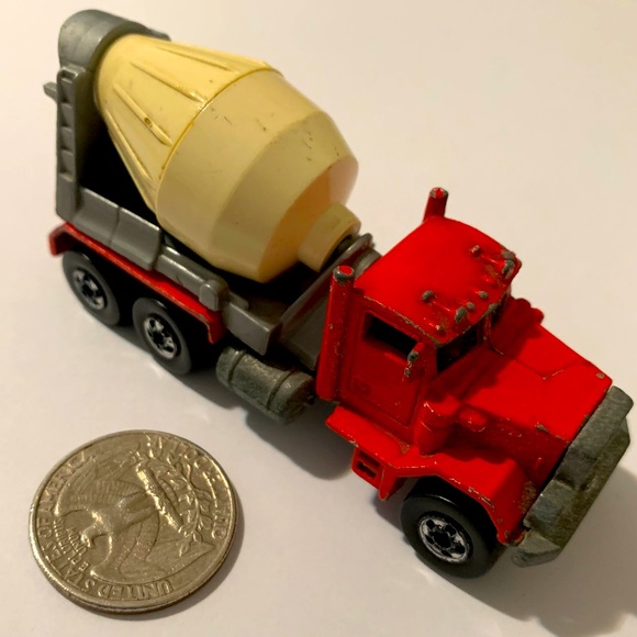 hot wheels peterbilt cement truck 1979